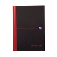 Click here for more details of the Black n Red A5 Casebound Hard Cover Notebo