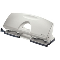 Click here for more details of the Leitz Double Hole Punch Grey - 50120085