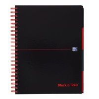 Click here for more details of the Oxford Black n Red Project Book A4 Hardbac