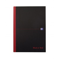 Click here for more details of the Oxford Black n Red Notebook A4 Hardback Ca