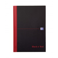 Click here for more details of the Black n Red Casebound Hardback A5 Notebook