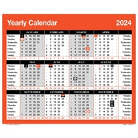 Click here for more details of the ValueX Calendar Year To View 2024 - YC1