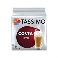 Click here for more details of the Tassimo Costa Latte Coffee Capsule (Pack 8