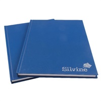 Click here for more details of the Silvine A4 Casebound Hard Cover Notebook R
