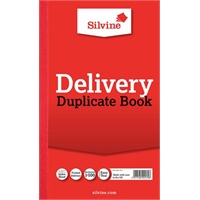 Click here for more details of the Silvine 210x127mm Duplicate Delivery Book