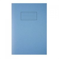 Click here for more details of the Silvine A4 Exercise Book Ruled Blue 80 Pag