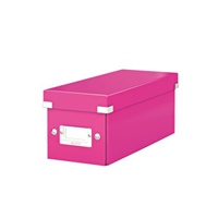 Click here for more details of the Leitz Click & Store CD Storage Box Pink 60