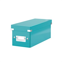 Click here for more details of the Leitz Click & Store CD Storage Box Ice blu