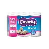 Click here for more details of the Cushelle Original Toilet Tissue Extra Long