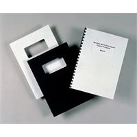 Click here for more details of the GBC Binding Cover Leathergrain Window/Plai