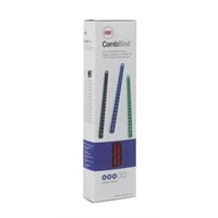 Click here for more details of the GBC Binding Comb A4 10mm Black (Pack 100)