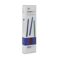 Click here for more details of the GBC Binding Comb A4 14mm Black (Pack 100)