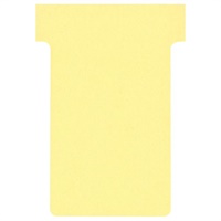 Click here for more details of the Nobo T-Cards A50 Size 2 Yellow (Pack 100)