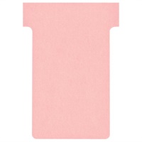 Click here for more details of the Nobo T-Cards A50 Size 2 Pink (Pack 100) 20