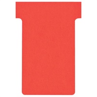 Click here for more details of the Nobo T-Cards A50 Size 2 Red (Pack 100) 200
