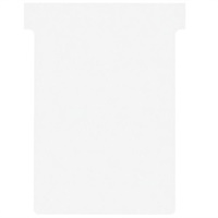 Click here for more details of the Nobo T-Cards A80 Size 3 White (Pack 100) 2