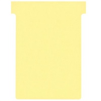 Click here for more details of the Nobo T-Cards A80 Size 3 Yellow (Pack 100)