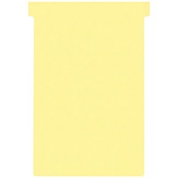 Click here for more details of the Nobo T-Cards A110 Size 4 Yellow (Pack 100)