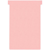 Click here for more details of the Nobo T-Cards A110 Size 4 Pink (Pack 100) 2
