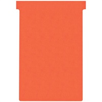 Click here for more details of the Nobo T-Cards A110 Size 4 Red (Pack 100) 20