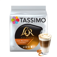 Click here for more details of the Tassimo LOR Latte Macchiato Caramel Coffee