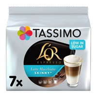 Click here for more details of the Tassimo LOR Skinny Latte Coffee Capsule (P