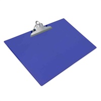 Click here for more details of the Rapesco Standard Clipboard PVC Cover A3 Bl
