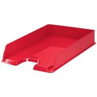 Click here for more details of the Rexel Choices Letter Tray A4 Portrait Red