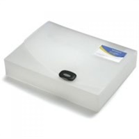 Click here for more details of the Rapesco 60mm Rigid Wallet Box File A4 Clea
