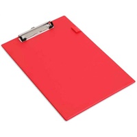 Click here for more details of the Rapesco Foldover Clipboard A4 Red - VFDCB0