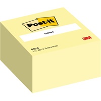 Click here for more details of the Post-it Note Cube 76x76mm 450 Sheets Canar