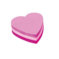 Click here for more details of the Post-it Heart Shaped Block Pad 70x70mm 225