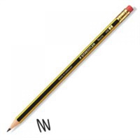 Click here for more details of the Staedtler Noris HB Pencil Rubber Tip Yello
