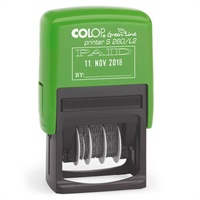 Click here for more details of the Colop Green Line S260/L2 Self Inking Word