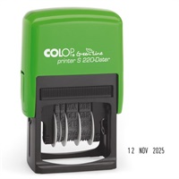 Click here for more details of the Colop Green Line S220 Self Inking Date Sta