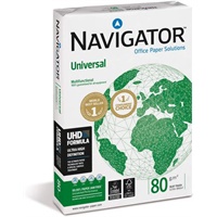 Click here for more details of the Navigator Universal Paper A4 80gsm White (