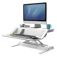 Click here for more details of the Fellowes Lotus Sit Stand Workstation White
