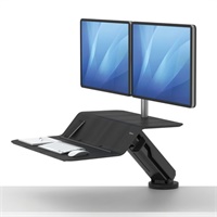 Click here for more details of the Fellowes Lotus RT Sit Stand Workstation Du