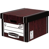 Click here for more details of the Fellowes Premium Classic Archive Box Woodg
