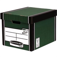 Click here for more details of the Fellowes Premium Tall Archive Box Green (P