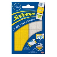 Click here for more details of the Sellotape 24 Hook & Loop Permanent Self Ad