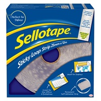 Click here for more details of the Sellotape Sticky Loop Strip Permanent Self
