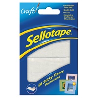 Click here for more details of the Sellotape 56 Sticky Fixers Permanent Doubl