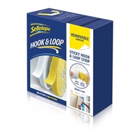 Click here for more details of the Sellotape Hook & Loop Removable Adhesive S