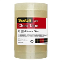 Click here for more details of the Scotch 508 Transparent Tape 19mm x 66m (Pa