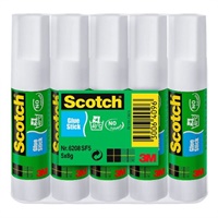 Click here for more details of the Scotch Permanent Glue Stick 8g (Pack 5) 71