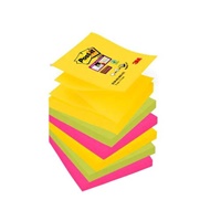 Click here for more details of the Post it Super Sticky Z Notes Carnival Colo
