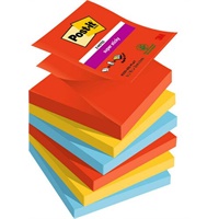 Click here for more details of the Post it Super Sticky Z Notes Playful Colou