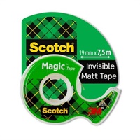 Click here for more details of the Scotch Magic Invisible Tape 19mm x 7.5m +