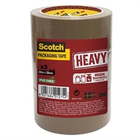Click here for more details of the Scotch Packaging Tape Heavy Brown x3